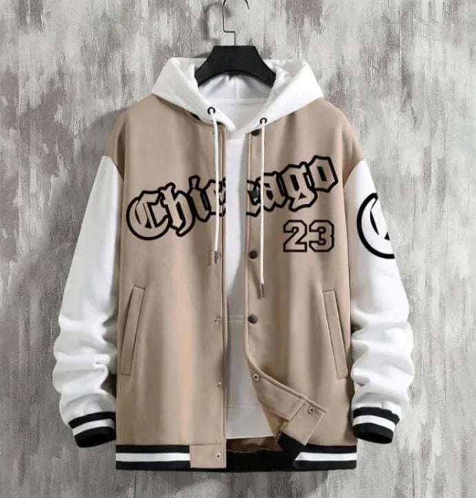 Casual Varsity Jacket