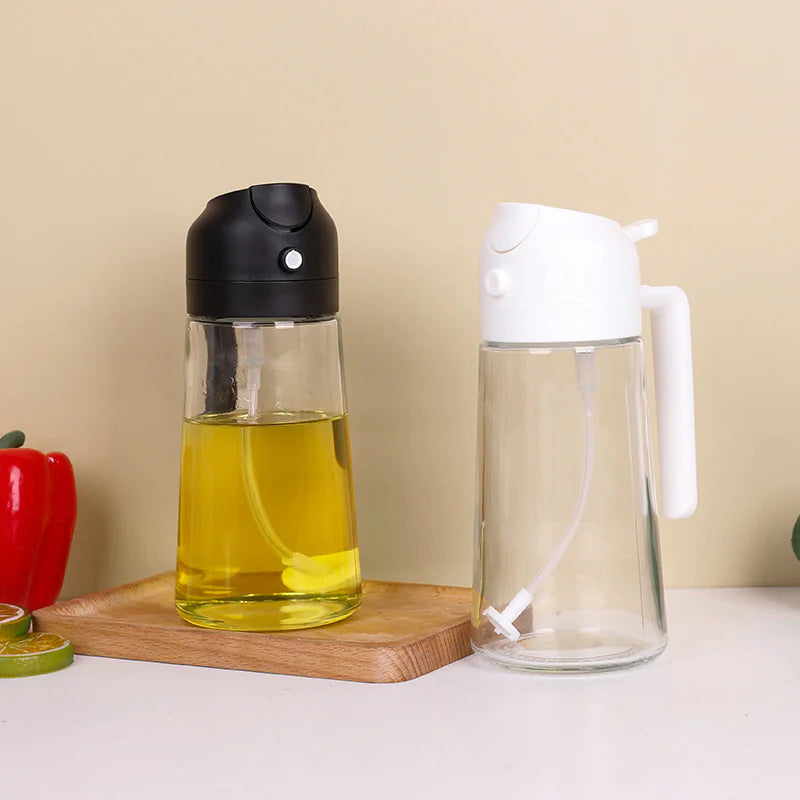 Leak-Free Dual Spray Oil Bottle