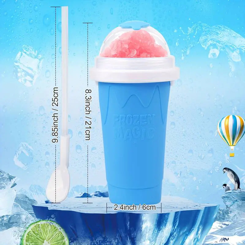 Smoothie Maker Cup with Brush and Straw