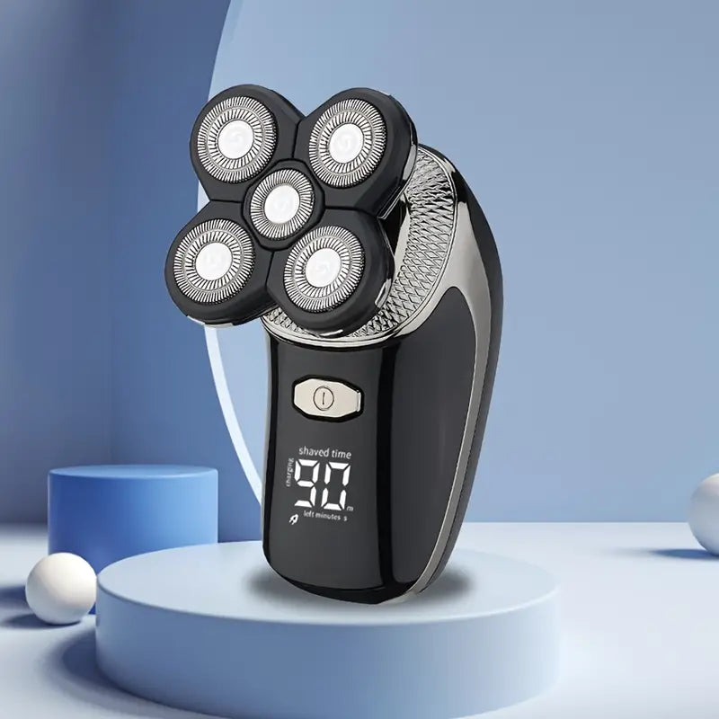 5-in-1 Rechargeable Multifunctional Bald Shaver