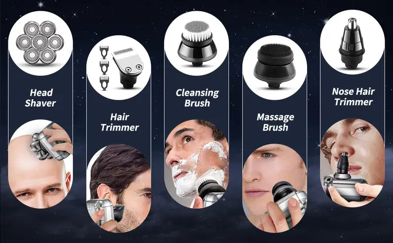 PrecisionPro Waterproof Head Razor