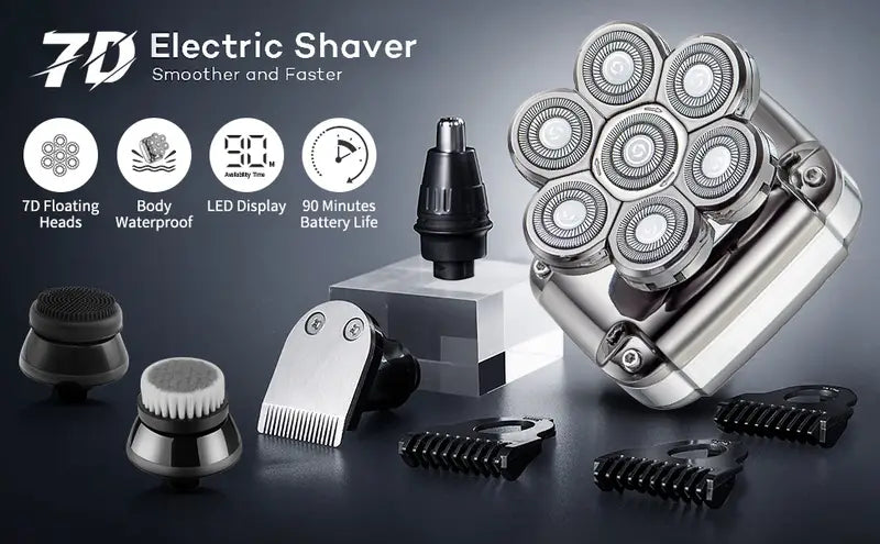 PrecisionPro Waterproof Head Razor