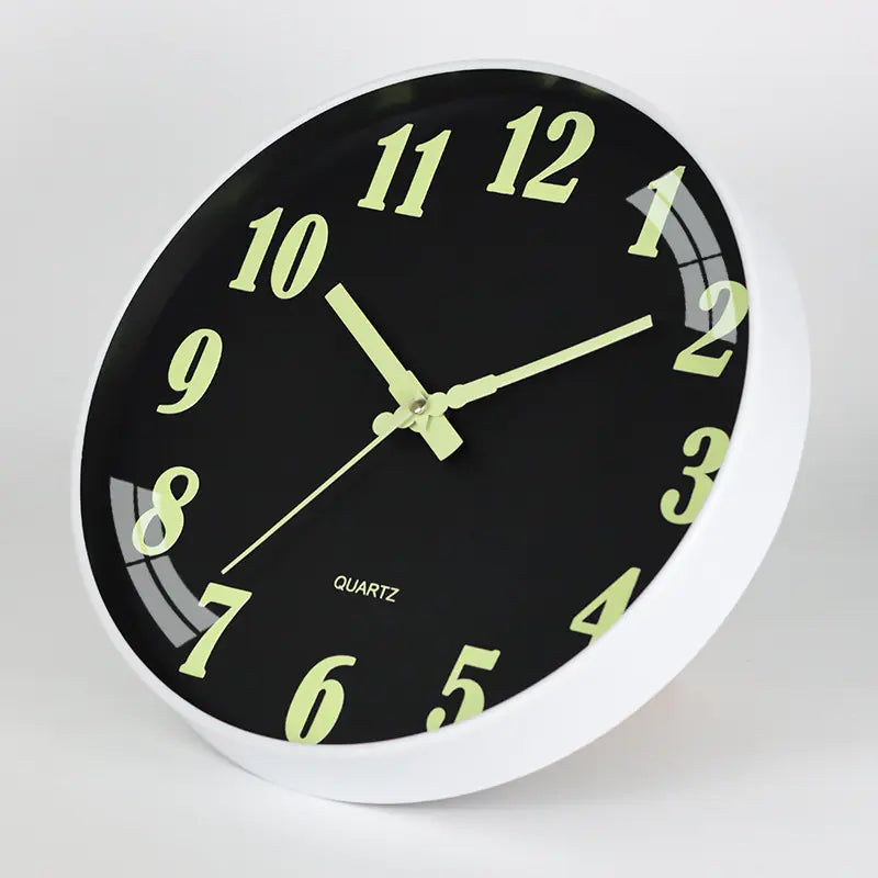 Authentic Hendas Luminous Wall Clock - Stylish Wooden Design