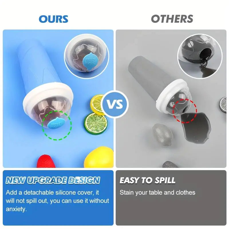 Smoothie Maker Cup with Brush and Straw