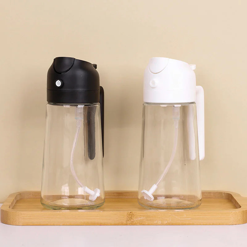 Leak-Free Dual Spray Oil Bottle