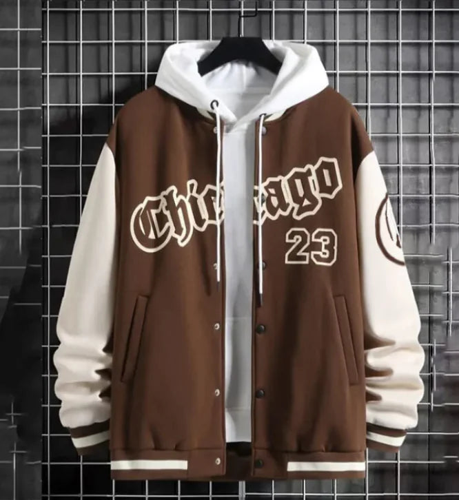 Casual Varsity Jacket