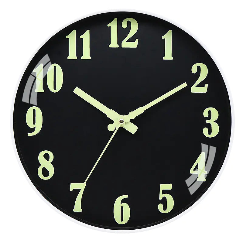 Authentic Hendas Luminous Wall Clock - Stylish Wooden Design