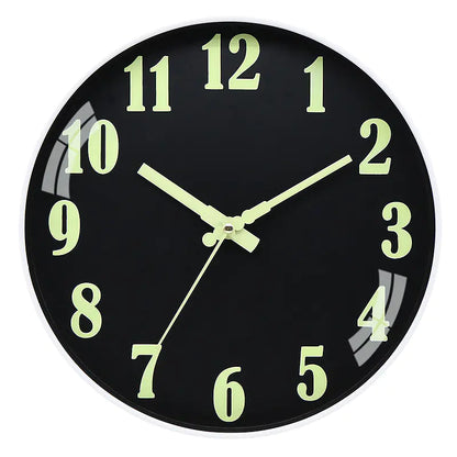 Authentic Hendas Luminous Wall Clock - Stylish Wooden Design