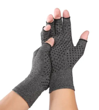 Half-Finger Arthritis Support Gloves