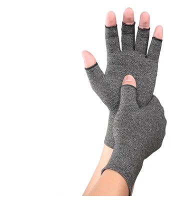 Half-Finger Arthritis Support Gloves