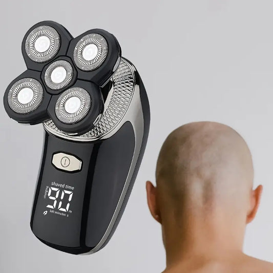 5-in-1 Rechargeable Multifunctional Bald Shaver