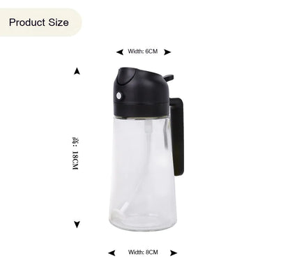 Leak-Free Dual Spray Oil Bottle