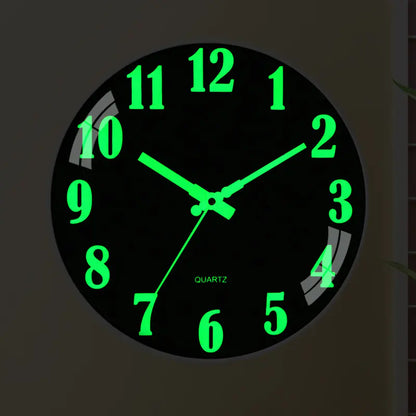 Authentic Hendas Luminous Wall Clock - Stylish Wooden Design