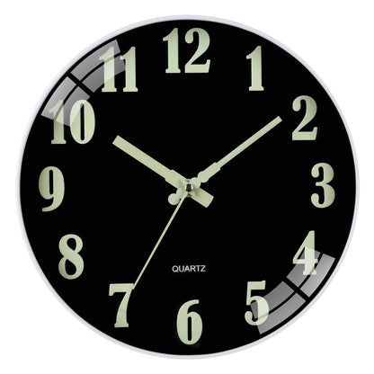 Authentic Hendas Luminous Wall Clock - Stylish Wooden Design